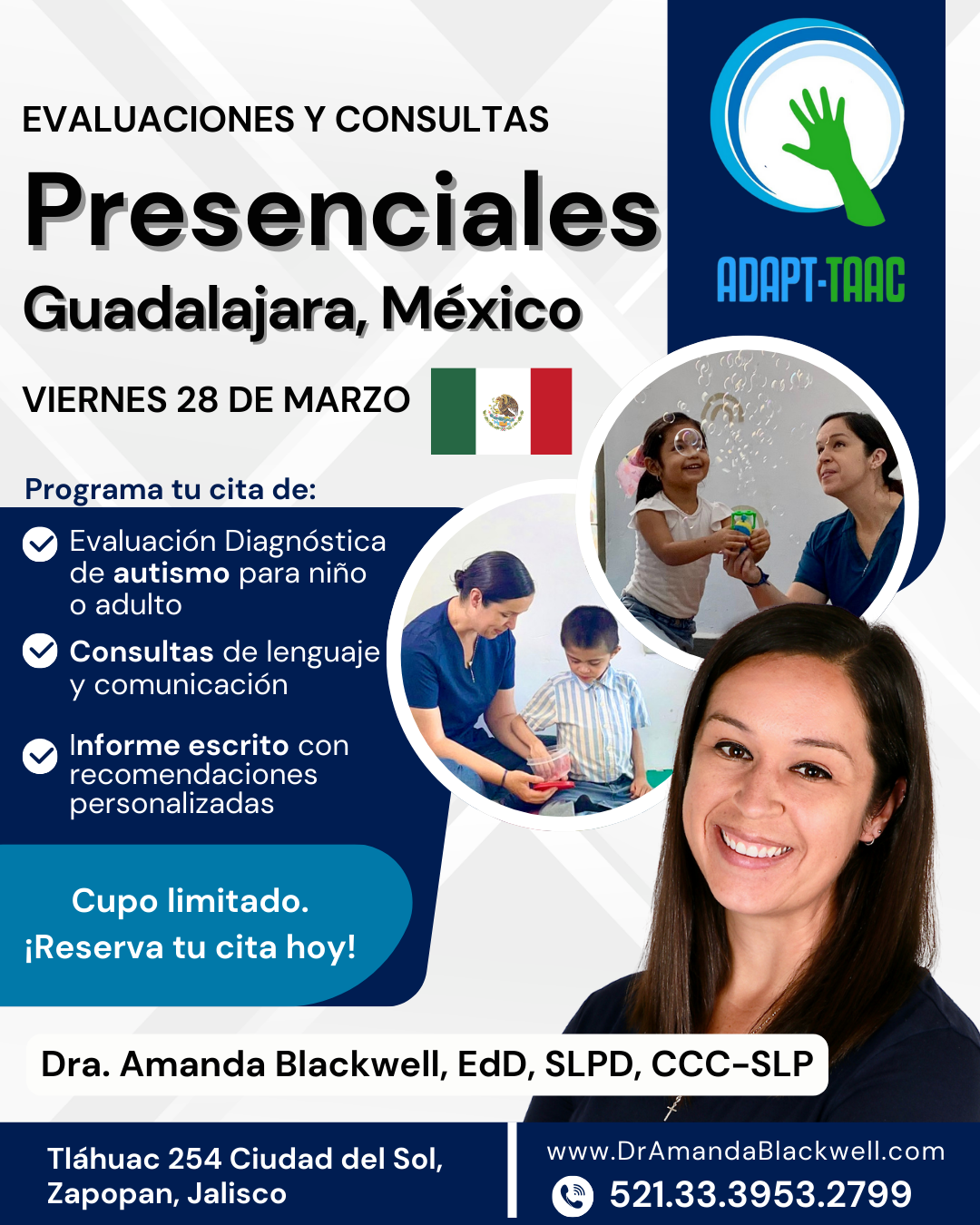 Cita Presencial: Guadalajara, México