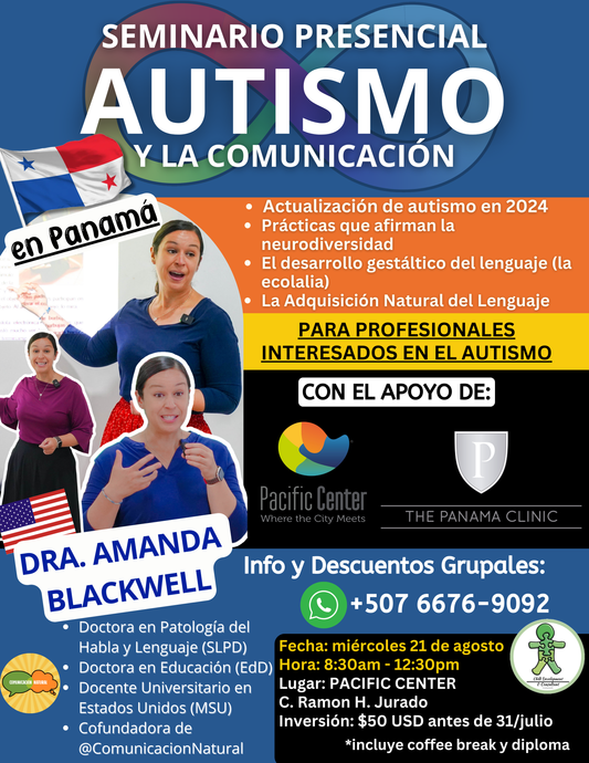 Seminario Panamá: Autismo y Comunicación en el 2024